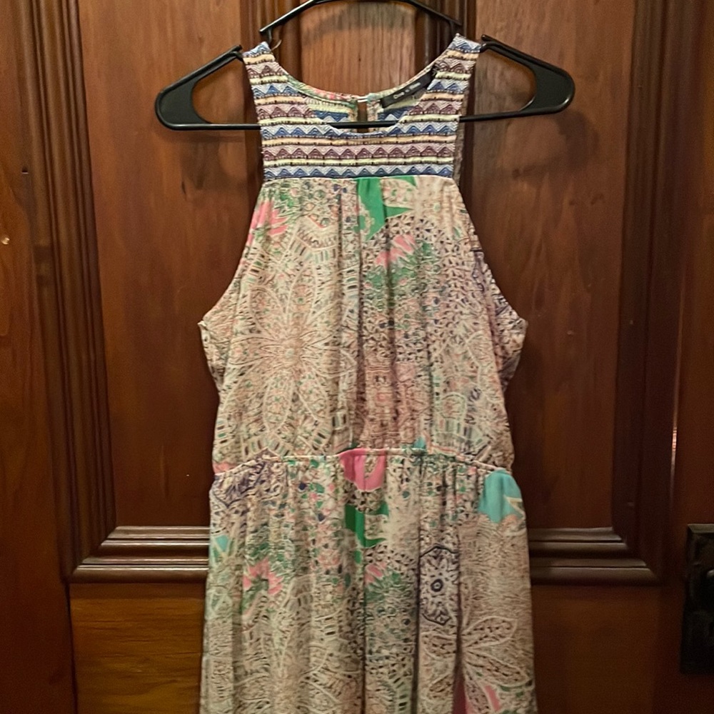 Doe & Rae Large Polyester Maxi Dress